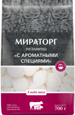 Пельмени Мираторг с аром специями 700гр